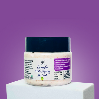 Lavender Anti Ageing face scrub