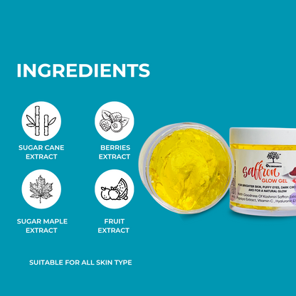 Saffron Gel - Your Nighttime Skincare Sanctuary